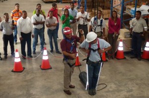 Demostracion de Equipos Proteccion Personal de Caidas