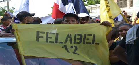 Marcha de estudiantes y empleados de la UASD