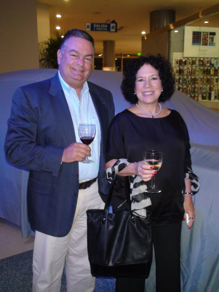 Amilcar Kalaf y Inda Martínez.