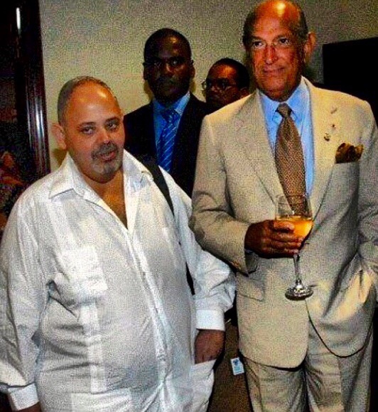 JORGE DIEP Y OSCAR DE LA RENTA.