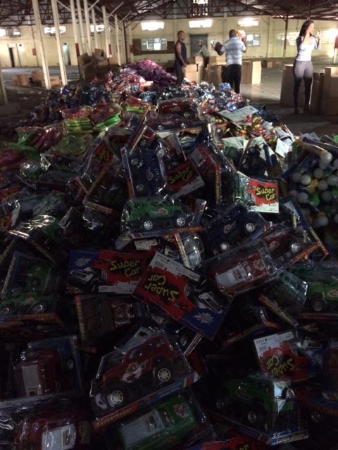 Juguetes a ser donados