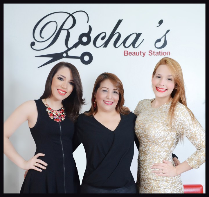 Michelle Guerrero, Ruth Jimenez y Estephanie Guerrero