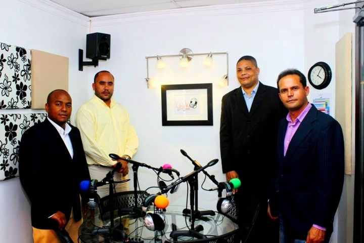 Elerso Ortega, Cristian Santana, Cristian Mota y Carlos Vargas