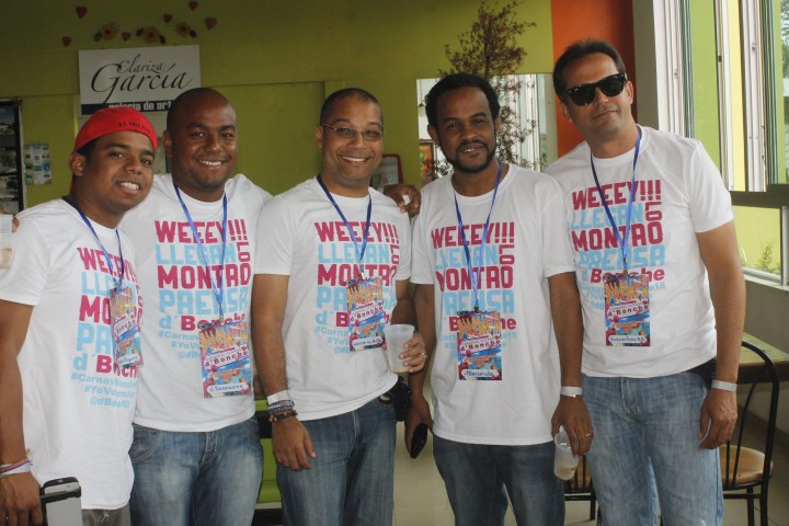 Daniel Peguero, Elerso Ortega, Amable Chahin, Hector Romero y Carlos Vargas