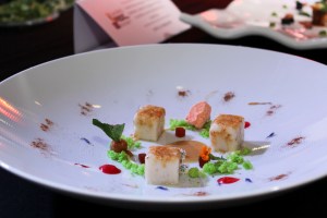 Bizcocho micro de pistacho  y canela, Ganador Mejor Presentación Dulce