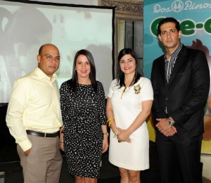 FOTO PRINCIPAL  Carlos Mercado, Milagro Mora, Maria E. Hernandez y Alexis Pimentel
