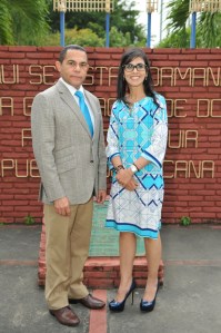 Rafael Ovalles y Olga Diná Llaverías