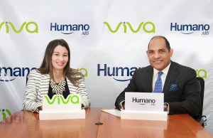 Elaine Troncoso, Directora Sr. de Admistracion de VIVA y Jose Zapara, Vp. Ejecutivo Ars Humano