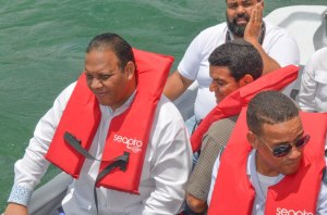 Los diputados cuando navegaron playa bavaro