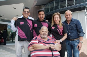 A PRINCIPAL. Mario Barrundia, Angel Medina, Jorge Diep, Margarita Herdocia y Alex Macias