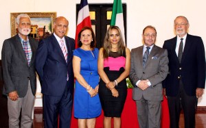 Camilo Suero Marranzini, Angelo Viro, Rosario de Viro, Jessica Mordechay, Olindo D´Agostino y Renzo Seravalle