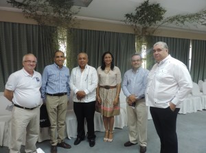 Directivos de la Camara de Comercio y el Cluster Turistico