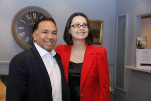 Wladimir Lendof y Ekaterina Walter