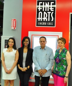 Judith Peralta, Larissa Martínez, Omar Narpier y Carmen Brugal.
