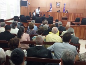 Audiencia 18 de agosto, Primer Colegiado D.N.