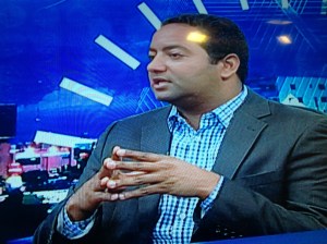 Benny Metz, candidato senador PRSC, en Cerrando la Noche