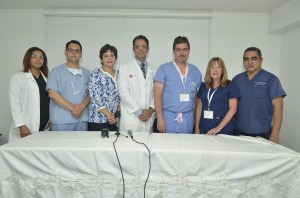 Foto 1 Ihara Fernández,  Fausto Santos, Vanessa Rodríguez de Sánchez, Pedro Ureña , Mariano Brizzio, Janine Henson y Ramón Antonio Almanzar