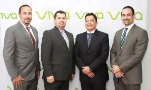 Samuel Maldonado, Mario Campos, Jorge Cabeza y Nicholas Izquierdo