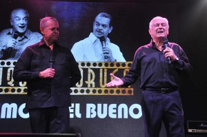 Boruga y Kuquin durante el show en HRCSD