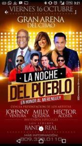 el torito la noche del merengue