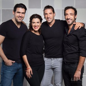 José Guillermo Cortines, Rosalinda Rodríguez, David Chocarro y Alberto Mateo 2JPG