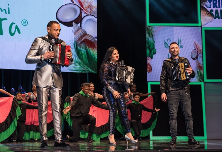 Giovanny Polanco, María Díaz y El Prodigio en homenaje al Cieguito de Nagua.jpg