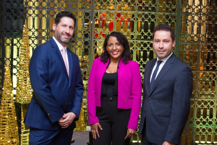 FOTO PRINCIPAL.- 2 Alejandro larrondo, Katherine Sánchez y Xavier Pineda Madrid.jpg